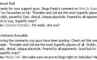 
	SENZATIE! Nu vezi asa ceva in Liga I: dialog fabulos pe Facebook, intre Cristiano Ronaldo si Ozil, cu 4 ore inainte de EL Clasico:
