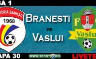 
	Wesley si Adailton sunt de neoprit, Vaslui a fost lider pentru cateva ore: Branesti 1-3 Vaslui!
