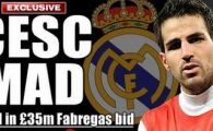 
	Au trecut cele 4 El Clasico, RAZBOIUL continua! Real vrea sa i-l fure Barcei pe Fabregas! Care sunt sansele:
