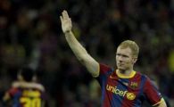 FOTO / Ultima imagine cu Scholes pe Wembley! Si-a luat adio de la fotbal in tricoul Barcei!