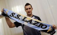 
	E coleg cu Radu Stefan! Miroslav Klose a semnat pe doi ani cu Lazio!
