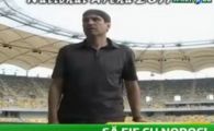 SUPER VIDEO! Sedinta FOTO cu Piturca pe National Arena! Vezi ca ce echipa va juca Romania si cum vrea sa-l anihileze pe Messi!