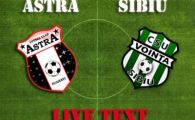 
	Sibiu, start incredibil in Liga I! Astra 0-1 Vointa! Gol FABULOS Popa!

