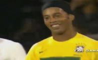 
	VIDEO! Ronaldinho a fost din nou MAGIC la nationala Braziliei! Dribling printre picioare si no look pass in aceeasi faza
