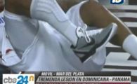 
	VIDEO HORROR! N-ai mai auzit asa URLETE: Si-a rupt TIBIA cu 37 de secunde inainte de finalul meciului!
