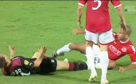 
	VIDEO SCENE SOCANTE la Hapoel - Rapid! Surdu a luat-o razna pe teren: s-a facut KO cu un adversar dupa ce s-au batut in crampoane
