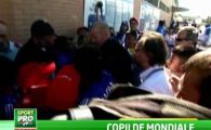 
	Ei sunt romanii care vor sa devina vedete pe stadionul Realului! Zidane i-a urmarit impreuna cu Hagi din tribuna
