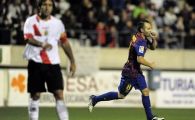 
	VIDEO! GREU fara Messi! Barca s-a CHINUIT cu o echipa de Liga a 3-a si a fost salvata de un GOLAZO! Hospitalet 0-1 FC Barcelona! Vezi reusita lui Iniesta