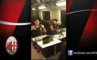 VIDEO Melodia care l-a INNEBUNIT pe Cristiano Ronaldo a ajuns si la Milan! Cum danseaza Pato, Robinho si Silva in TREN!