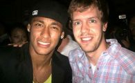 Neymar aduce supervedetele din Europa la Sao Paulo! A fost la un party NEBUN cu Vettel. Imaginea comentata de mii de fani