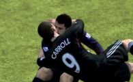 Carroll il saruta pe Fabianski in FIFA 12: Un meci intre Liverpool si Arsenal cum nu o sa mai vezi vreodata! VIDEO