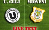 
	Meci EROIC facut de o echipa care vrea sa se desfiinteze! Drama pe Cluj Arena! U Cluj 2-2 Dacia Mioveni
