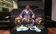 FOTO Messi are TREI si sunt toate de AUR! Ce mesaj are pentru fanii Barcelonei!
