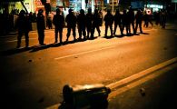 Steaua si Dinamo, LOVITE de revolta de la Universitate! Pe cine au descoperit jandarmii printre protestantii violenti