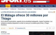 
	Malaga incearca sa dea lovitura in ultima zi de transferuri! Au renuntat la un star din Premier League si dau 30mil &euro; pe un jucator de la Barca:

