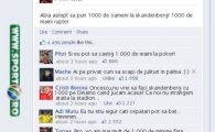 
	Oncescu se lauda pe "Facebook" ca face 1.000 de oameni, Iancu viseaza la torturi! :)) Borcea vrea sa il transfere la Dinamo!
