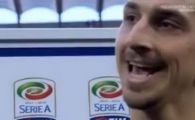 
	VIDEO: A dat un gol fenomenal, dar spectacolul adevarat a venit DUPA meci :) Ibrahimovici a injurat o ziarista, in direct la TV: "Ce p@#&amp; mea te uiti!"
