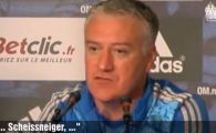 
	EPIC FAIL! 'Danke Schanke' e de acum istorie! Deschamps i-a enervat pe nemti inainte de meciul din CL! Cum i-a pronuntat numele lui Schweinsteiger :)
