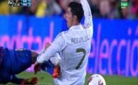 
	Auuu! Ronaldo s-a tavalit de durere dupa ce a primit o talpa in stomac! Faza dupa care tot stadionul a vrut sa-l ia la pumni

