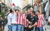 
	BOMBA la Bucuresti! Ultrasii lui Atletico au venit la finala! "Sunt de 100 de ori mai periculosi decat aia de la Steaua, Dinamo si Rapid!"
