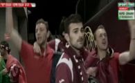 NEBUNIE pe Cluj Arena! CFR a sarbatorit titlul pe terenul unde e INTERZISA! VIDEO genial din autocar - e Stirea Zilei