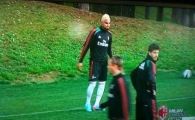 VIDEO Absolut GENIAL! Jucatorii Milanului s-au oprit din antrenament! Cum a reactionat Robinho cand a vazut noua frizura a lui Boateng: