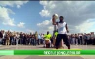 A venit sa faca SHOW in Romania! Super scheme ale lui Traore: vezi cum si-a dat jos pantalonii fara sa lase mingea jos! VIDEO