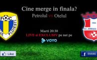 
	Petrolul se califica in finala Cupei Romaniei! Bokila a dat un GOLAZO, Otelul a castigat in prelungiri! Petrolul 1-2 Otelul! VIDEO

