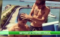 SHOW de senzatie cu Neymar in vestiarul Braziliei! Ce frizuri nebune le-a facut colegilor :) - e Stirea Zilei
